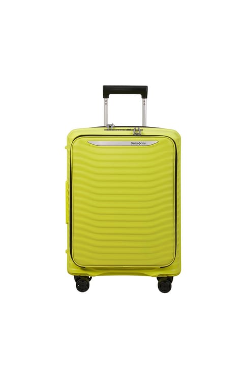 چمدان کابین Samsonite Upscape زرد آکاردئونی - 55/20 (با ورودی USB)