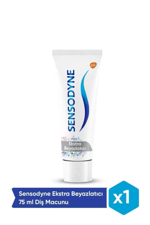 خمیردندان سفیدکننده Sensodyne مخصوص دندانهای حساس ۷۵ میلیلیتر