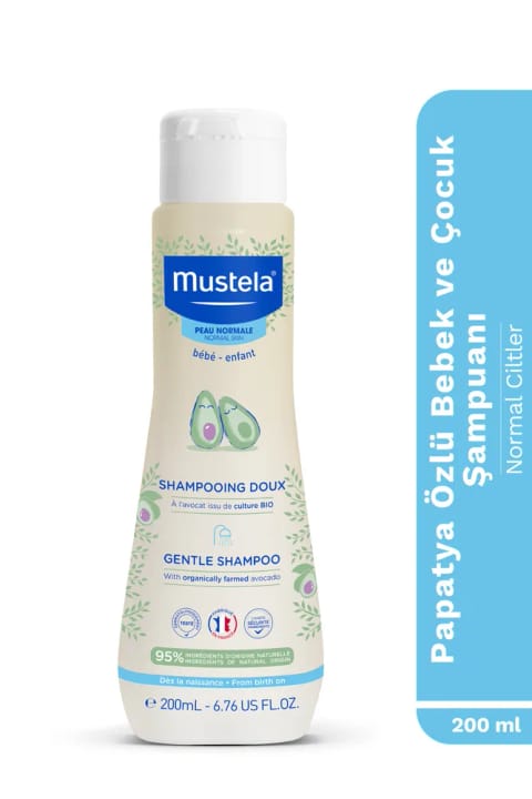 شامپو ملایم Mustela با عصاره بابونه ۲۰۰ میلیلیتر