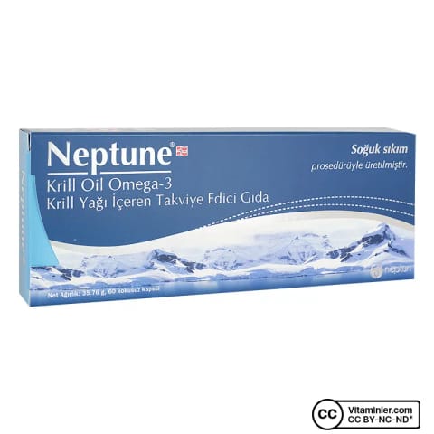 Neptune Krill Oil Omega-3 60 کپسول