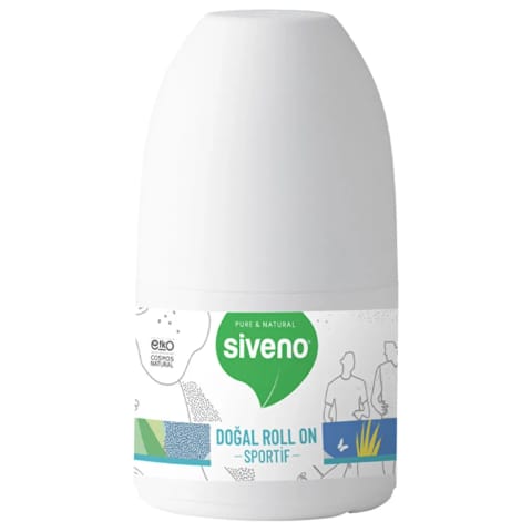 Siveno دئودورانت رولی طبیعی اسپورتیو ۵۰ میلی‌لیتر
