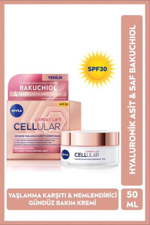 NIVEA Cellular Expert Lift ضد پیری روزانه صورت 50 میلیلیتر SPF30