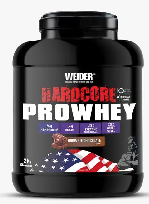 پروتئین وی Weider Hardcore Pro ۲ کیلوگرم - ۶۶ سروینگ