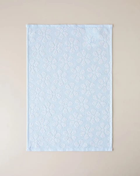 حوله دستی پنبه Pure Petals ۳۰×۵۰ سانتی‌متر آبی