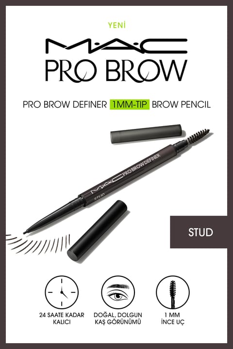 مداد ابرو M.A.C Pro Brow Definer نوک ۱ میلی‌متری - Stud 0.3 گرم
