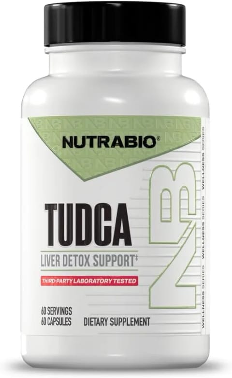 Nutrabio Tudca Liver Detox Support Bile salt 250 mg 60 کپسول