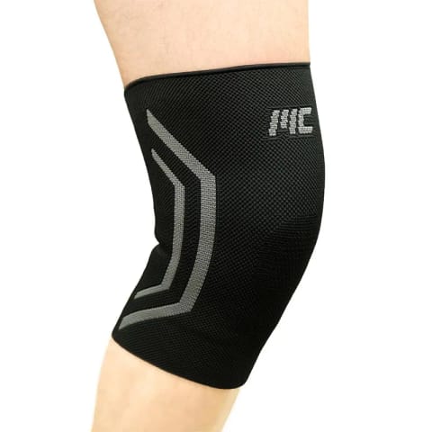 MuscleCloth اسپرت زانوبند الاستیک بسته تکی مشکی