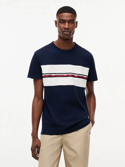 تی‌شرت مردانه Tommy Jeans مدل TJM Regular Tape