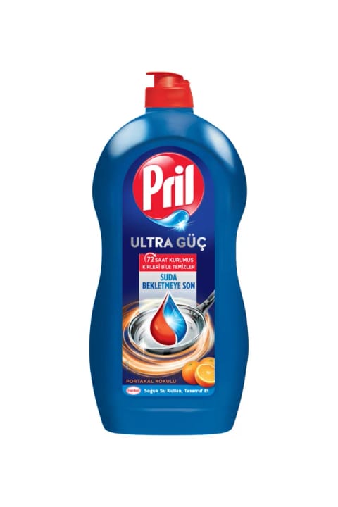 Pril Ultra Power مایع ظرفشویی پرتقال آدانا 1306 میلی‌لیتر بهداشت آب سرد...