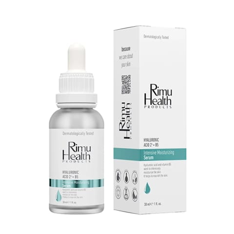 سرم آبرسان شدید بدون عطر Rimu Health مناسب همه انواع پوست ۳۰ میلیلیتر (Hyaluronic Acid %2 + B5)