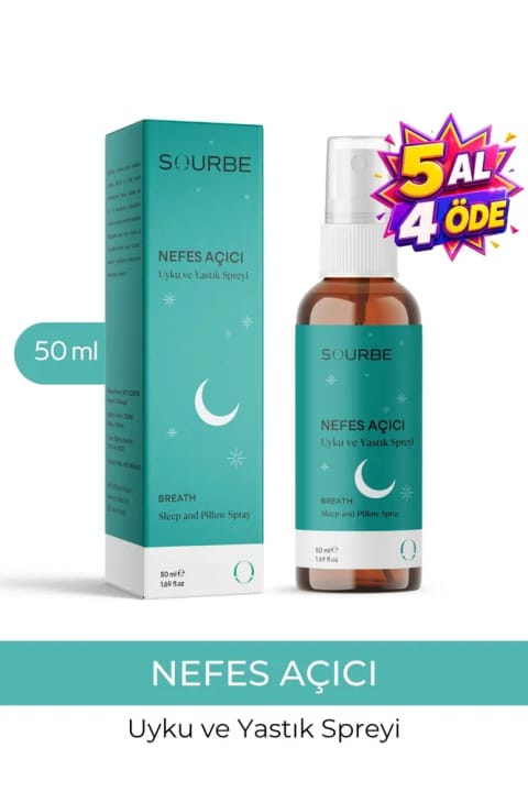 SOURBE خواب و اسپری بالش 50 میلیلیتری | ترکیب اکالیپتوس، نعناع و رزماری | Sleep...