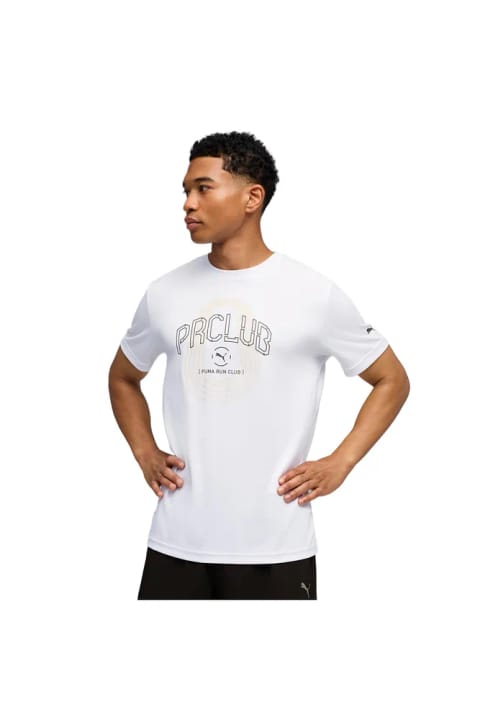 تی‌شرت دویدن مردانه Puma Run Club Graphic سفید 52844702