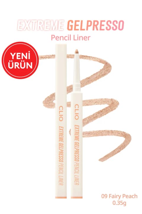مداد خط چشم CLIO Extreme Gelpresso Pencil — 09 Fairy Peach
