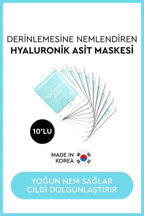 ماسک صورت Mjcare On حاوی Hyaluronic Acid - بسته ۱۰ عددی