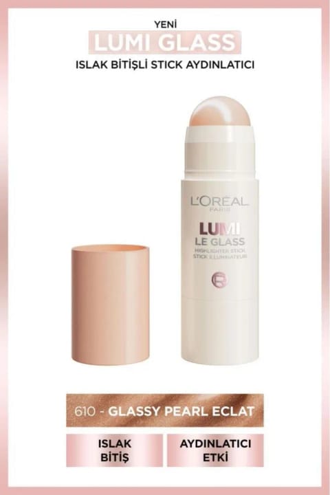 L'Oréal Paris Lumi Glass استیک هایلایتر با فینیش مرطوب - 610