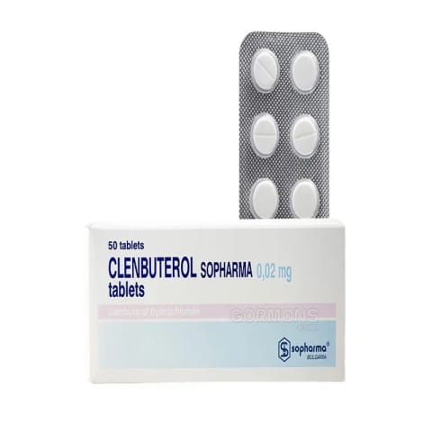 Sopharma Clenbuterol 20Mcg 50 قرص