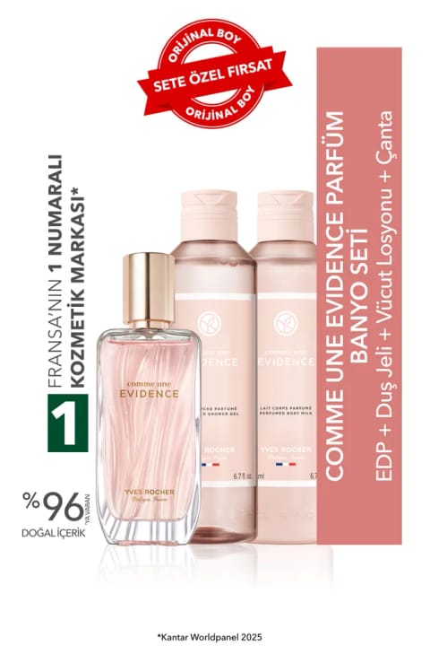 ست عطر و حمام Yves Rocher Comme Une Evidence