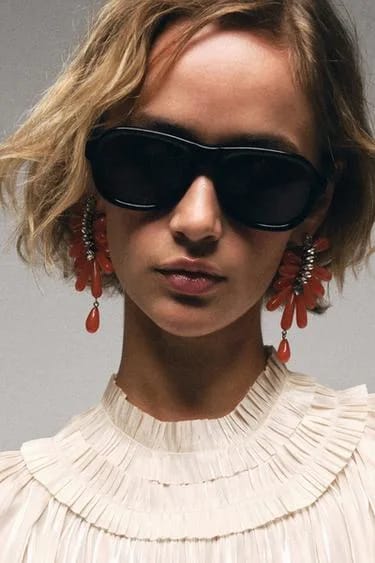 گوشواره رزین و نگین