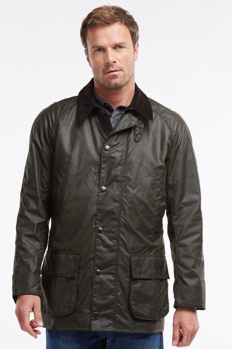 کاپشن ژاکتی روغنی Barbour Bristol OL71 زیتونی