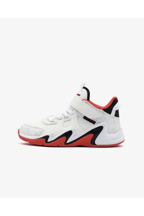 SKECHERS کفش بسکتبال اسکچ-فلو پسرانه بزرگ سفید 405287l Wrd