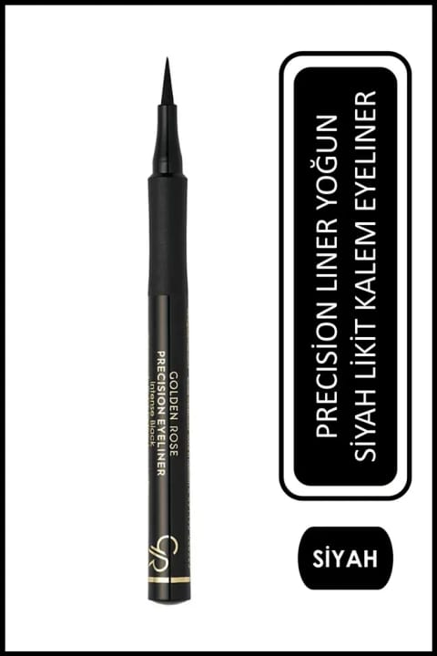 Golden Rose Precision Liner - 01 Intense Black - خط چشم ماژیکی