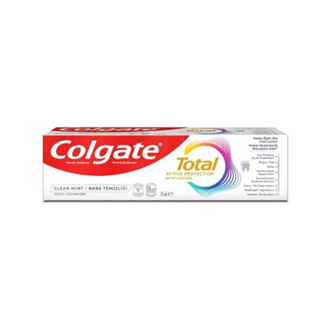 خمیردندان Colgate Total نعناع پیشرفته ۷۵ میلیلیتر