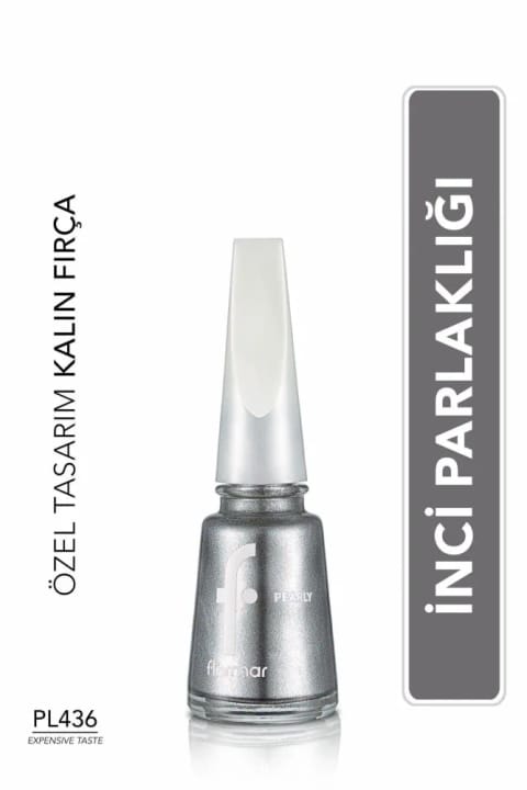 Flormar Maxi Brush Pearly Oje PL436 Expensive Taste