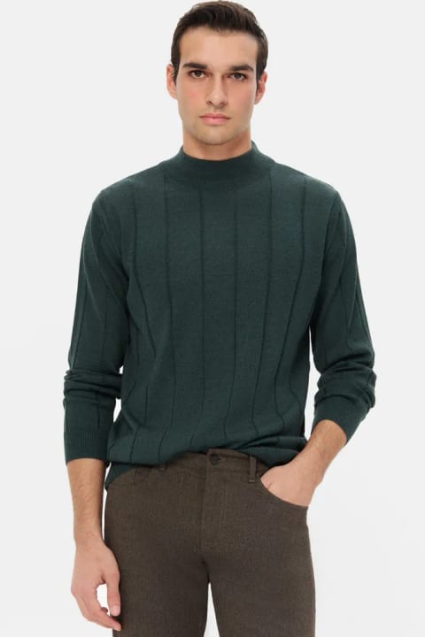 D'S Damat سویشرت سبز Regular Fit