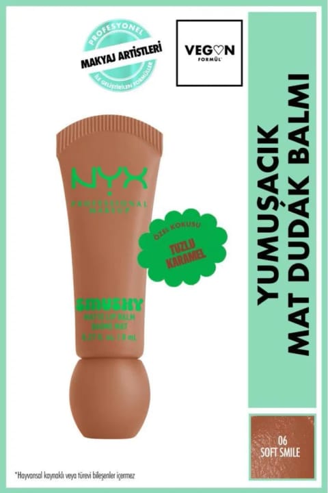 مومی لب مات و نرم NYX Professional Makeup - 06 Soft Smile