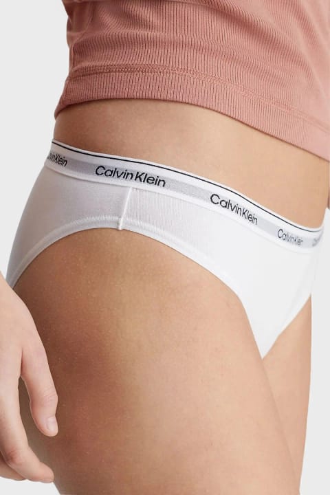 پوشک شورتی Calvin Klein بسته ۳ عددی کمر پایین کشی پنبه