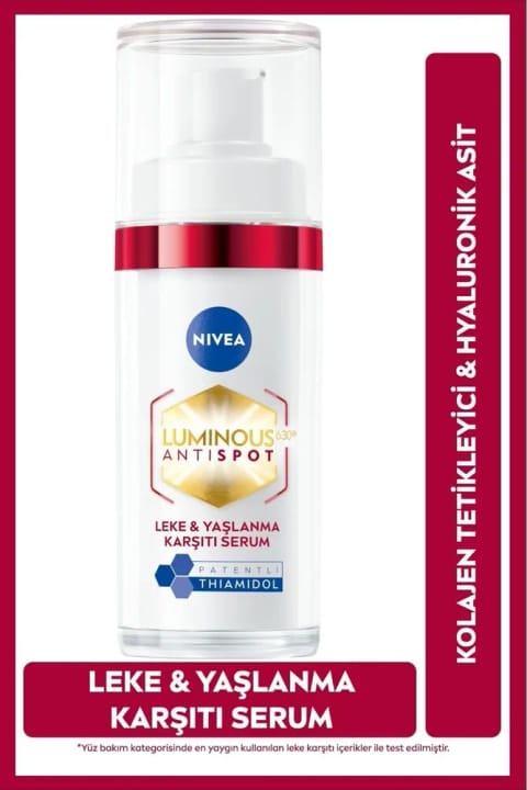 سرم ضد لک و ضد پیری NIVEA Luminous630 با Thiamidol 30ml