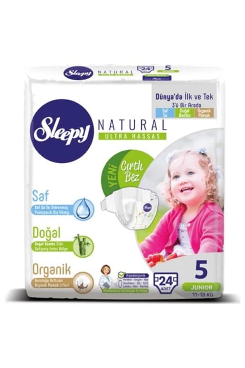 Sleepy Jumbo 5 Junior 24عددی (11-18kg)