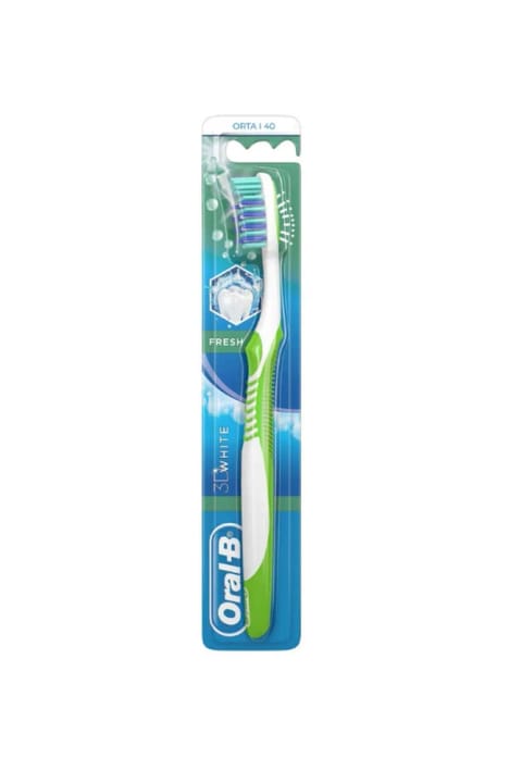Oral-B مسواک 3D White Fresh متوسط