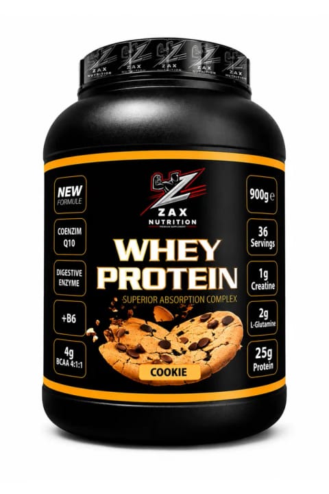 zax nutrition Whey Protein 900 گرم 36 سرویس طعم کلوچه سری ویژه
