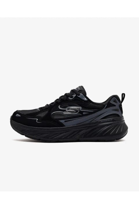SKECHERS EDGERIDE MISTY SKIES زنانه کتانی مشکی 150498TK BBK