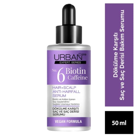 Urban Care Expert No.6 Biotin Caffeine ضد ریزش مو 50ml