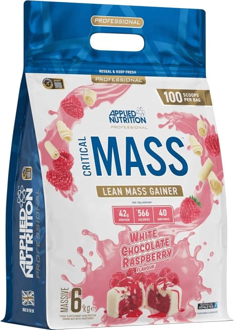 گینر Applied Nutrition Critical Mass Professional - Lean Mass Gainer 6 Kg - 40 servis