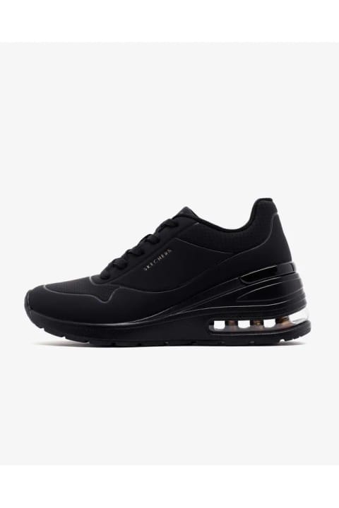 SKECHERS MILLION AIR - ELEVATED AIR زنانه اسنیکر مشکی 155401 BBK