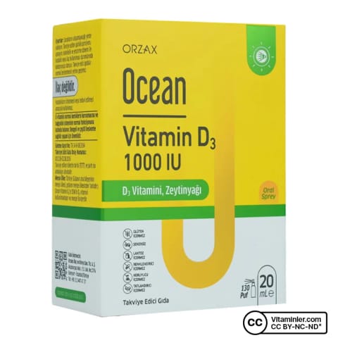 اوشن ویتامین D3 1000 IU
