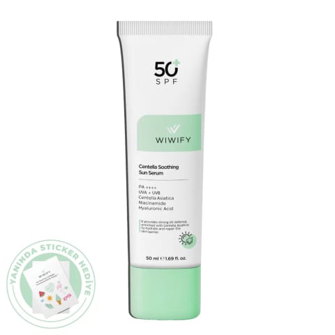 سرم ضدآفتاب تسکیندهنده و ترمیمکننده Centella با SPF 50+ PA++++ حجم ۵۰ میلیلیتر