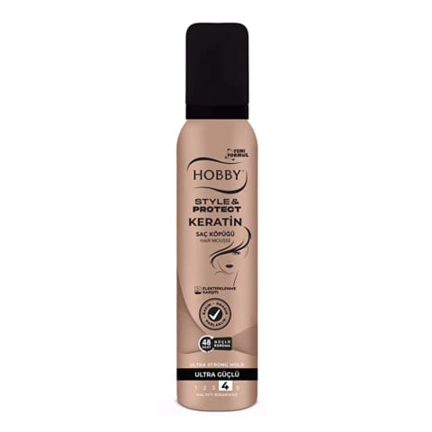 Hobby Keratin مو فوم 150 میل