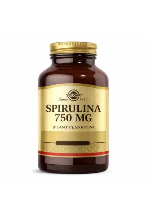 قرص Spirulina 750mg سولگار ۸۰ عددی