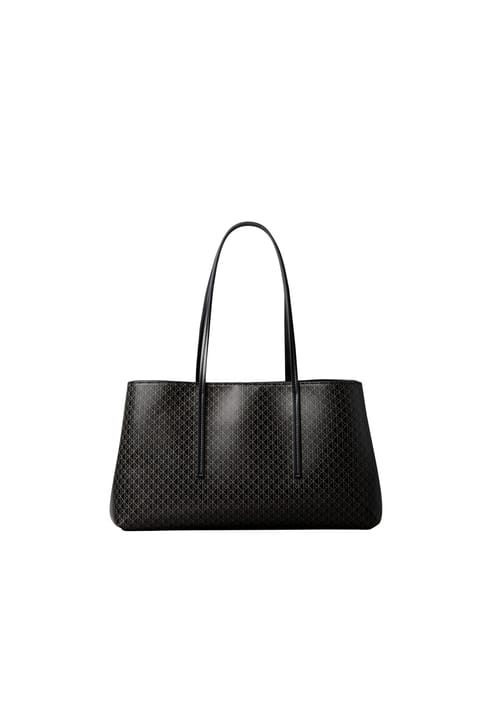 کیف توت کار متوسط Calvin Klein مدل EMBLEM AOP رنگ مشکی