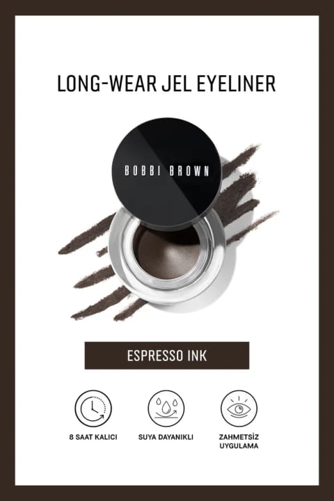 خط چشم ژلی BOBBI BROWN Long-Wear ماندگار و ضدآب