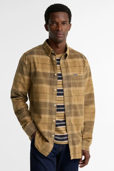 پیراهن کورد Barbour Blair Tailored Tartan TN39 Birchwood Dress Tartan