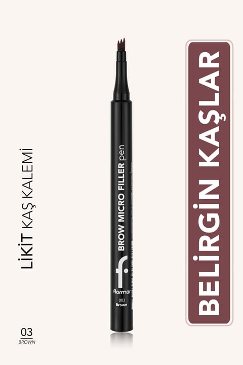 مداد ابرو Flormar Brow Micro Filler با نوک نمدی