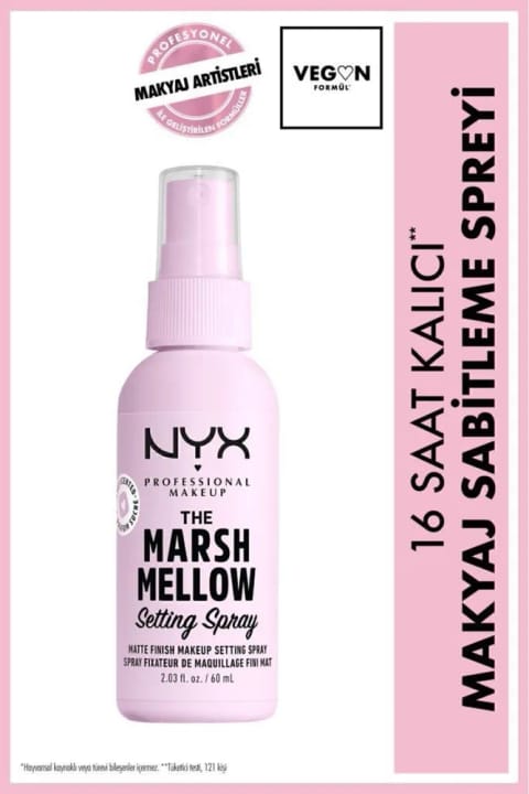 NYX Professional Makeup اسپری ثابتکننده مارشمالو