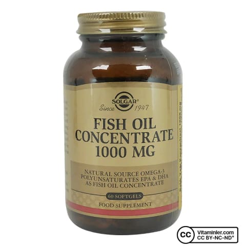 سولگار روغن ماهی 1000 میلیگرم 60 کپسول نرم