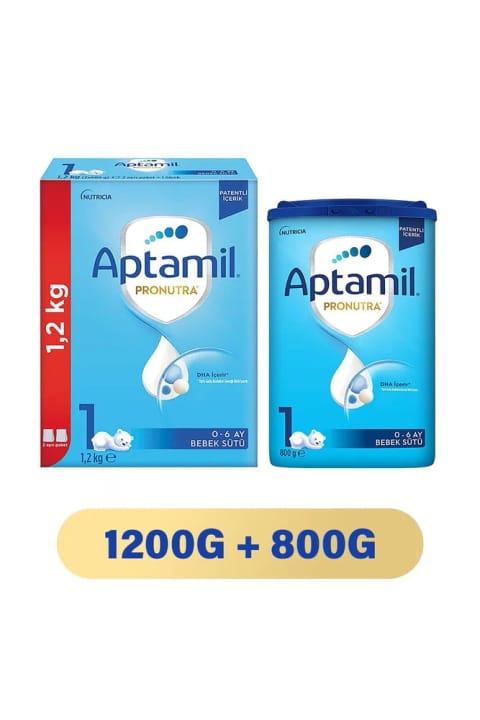 Aptamil 1 Pronutra شیر خشک نوزاد 2000 گرم 0-6 ماه