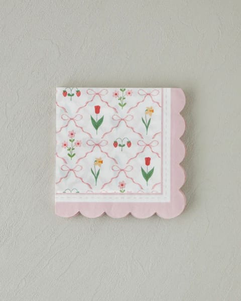 دستمال کاغذی Floral Whimsy ۲۰ عددی ۳۲×۳۲ سانتی‌متر صورتی